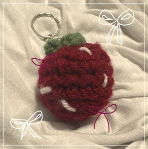 Strawberry keychain
