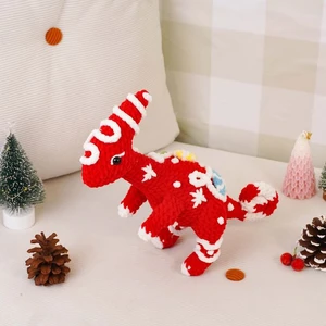 Gingerbread Parasaurolophus: Crochet pattern | Ribblr