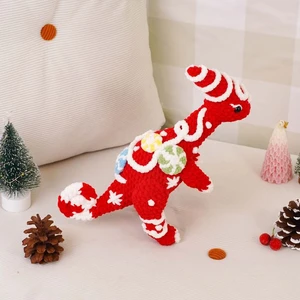 Gingerbread Parasaurolophus: Crochet pattern | Ribblr