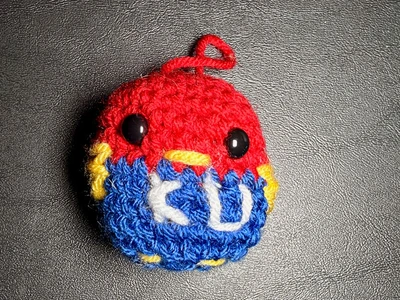 NO-SEW Kansas Jayhawk Keychain