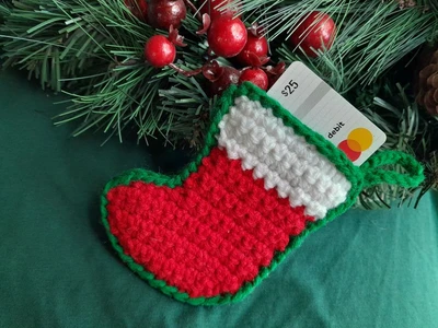 Gift Card Holder Christmas Stocking