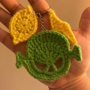 Frankenstein@qs Monster Skull Keychain