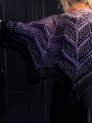 Stardust Triangle Shawl