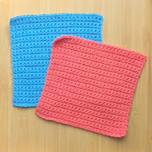Simple Dishcloth Crochet Pattern