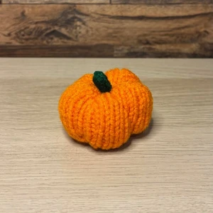 Handmade Pumpkin Pet Toy Knitting Pattern