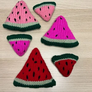 Handmade Watermelon Pet Toy Knitting Pattern