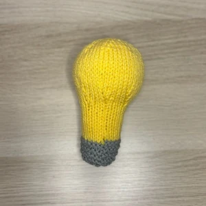 Handmade Lightbulb Pet Toy Knitting Pattern