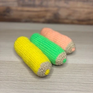 Handmade Colored Pencil Pet Toy Knitting Pattern