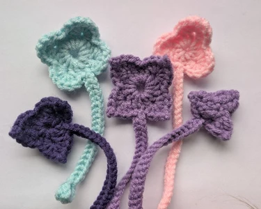 Flower Bookmarks