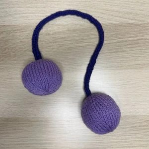 Handmade Under The Door Cat Toy Knitting Pattern