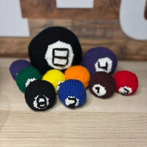 Handmade Billiard Ball Pet Toy Knitting Pattern