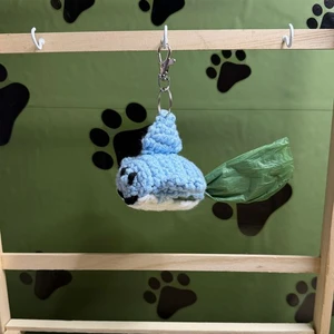 Handmade Dolphin Poop Bag Holder Crochet Pattern