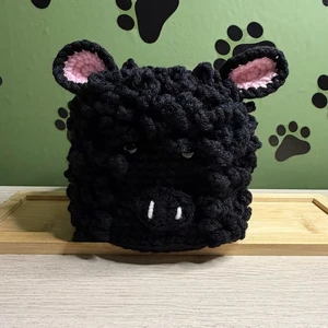 Handmade Crochet Sheep Toilet Roll Cover Pattern