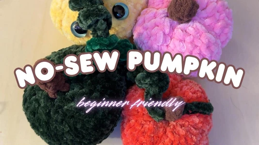 Easy Crochet Pumpkin Tutorial  Beginner Friendly & No Sew