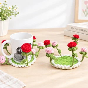 Pop up rose coaster + video tutorial