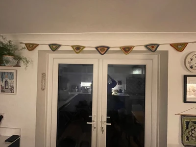 Sunburst Mandala Flag Bunting