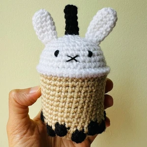Bubble Tea Bunny Amigurumi: Crochet pattern | Ribblr