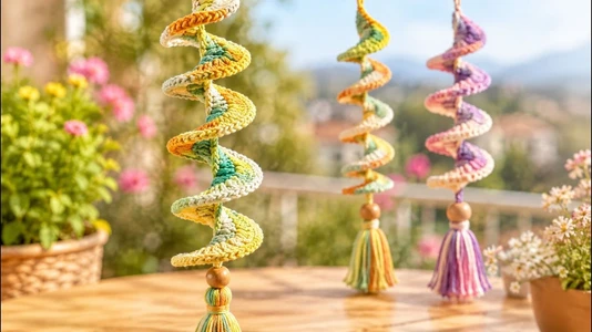 How to Crochet a Wind Spinner That Spins Forever