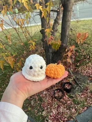 2in1 mini pumpkin and ghost
