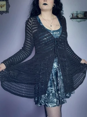 Belladonna Waistcoat & Tie Front Top Crochet Pattern