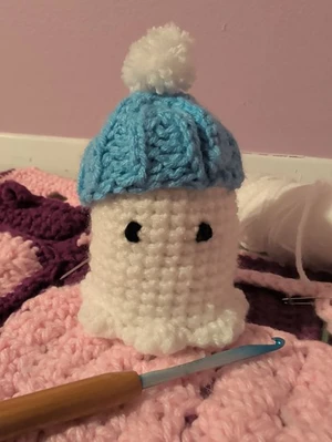 Ghost w/beanie