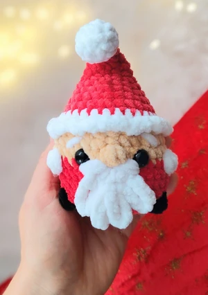 FREE Santa Claus Crochet Pattern: Crochet pattern | Ribblr