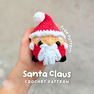 FREE Santa Claus Crochet Pattern: Crochet pattern | Ribblr