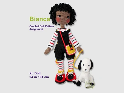 Bianca XLarge Crochet Doll