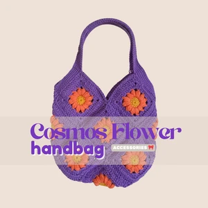Cosmos Flower Handbag
