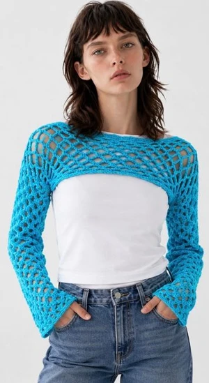 Mesh Bikini Crochet Sleeves