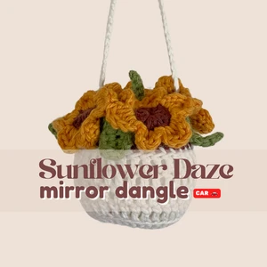 Sunflower Daze Mirror Dangle