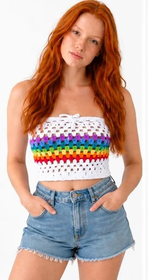 Boob Tube Crochet Top
