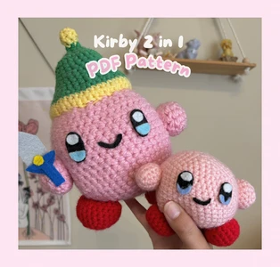 Kirby with the sword ability