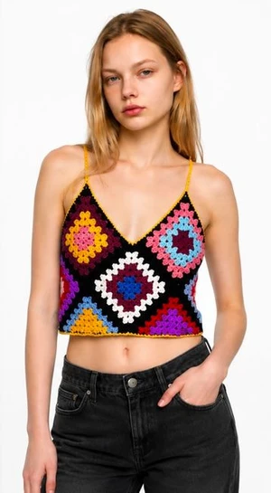 Diamond Crochet Top