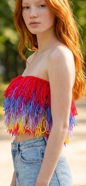 Pride Crochet Top