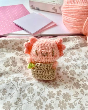 Flora the Axolotl Plush