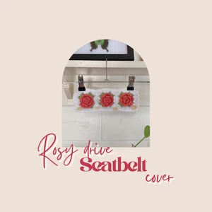 Rosy Drive Seatbelt Cover