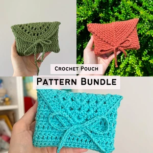 Crochet Pouch Pattern Bundle