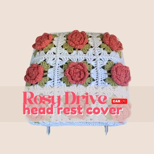 click to see Rosy Drive Head Rest Cover