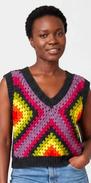Joyful Crochet Tank Top