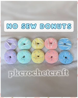 No Sew Donuts Pattern