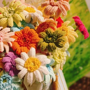 How to Crochet Gerbera Jamesonii
