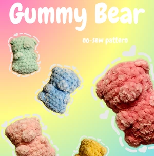 No-sew Gummy bear