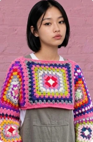 Jumper Crochet Shrug