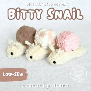 Bitty Snail Pattern