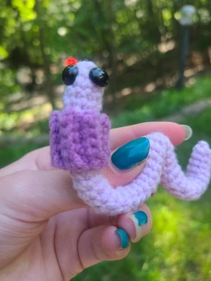 Cute little worm