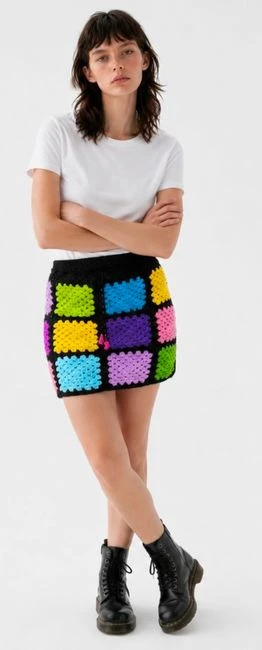 IBIZA CROCHET SKIRT