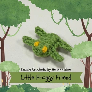Little Froggy Friend (Zero Waste/ No Sew)