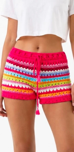 FESTIVAL CROCHET SHORTS