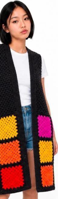 CROCHET WAISTCOAT